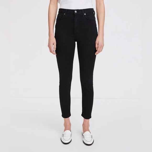 7 For All Mankind - B(air) High Waist Skinny Ankle Jeans - Picture 1 of 4